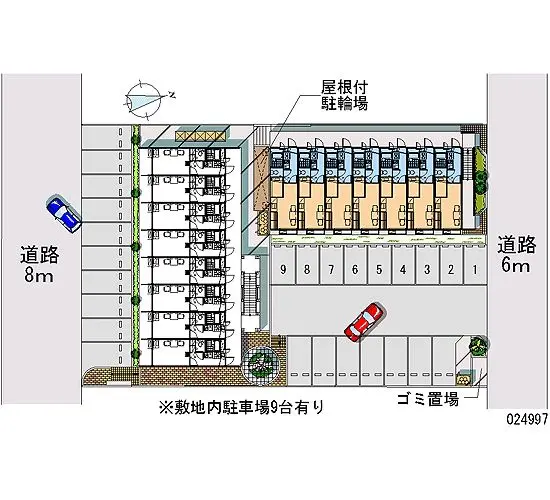 日進市竹の山 月極駐車場